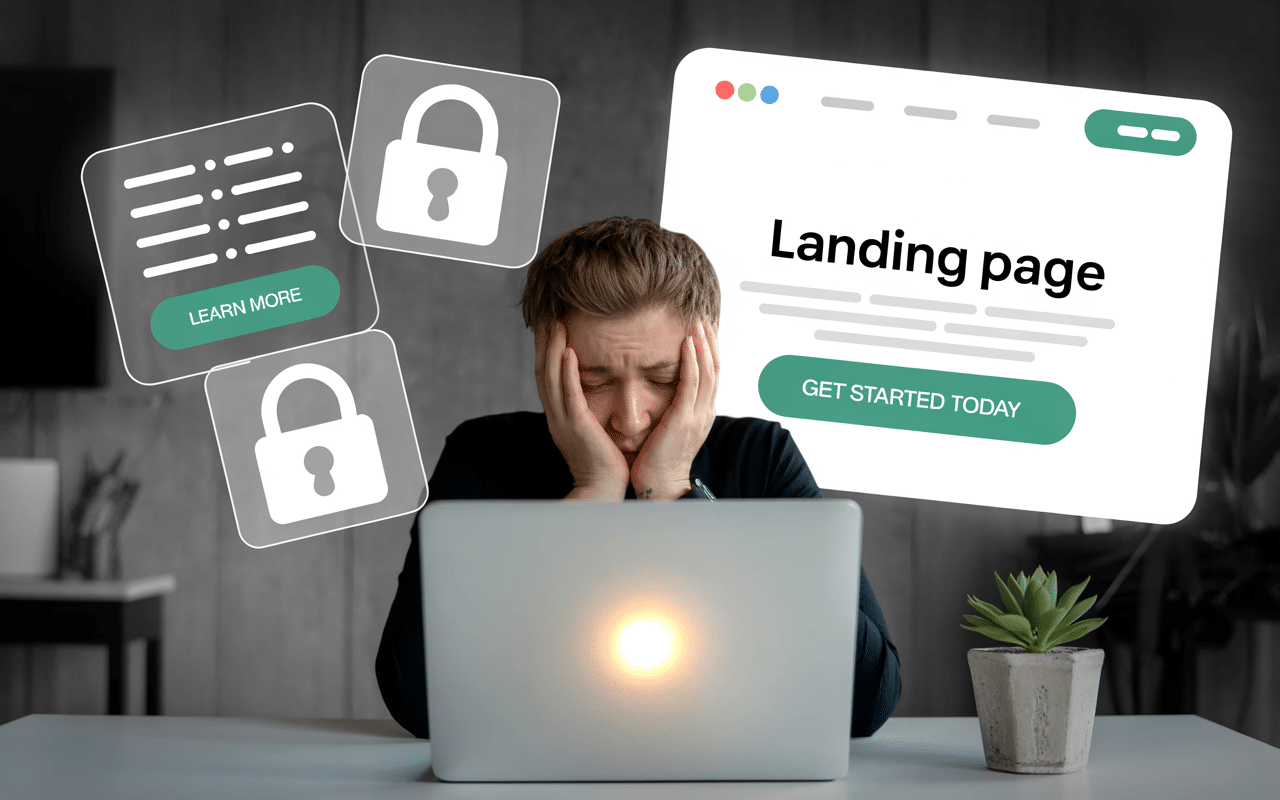landing page mistakes