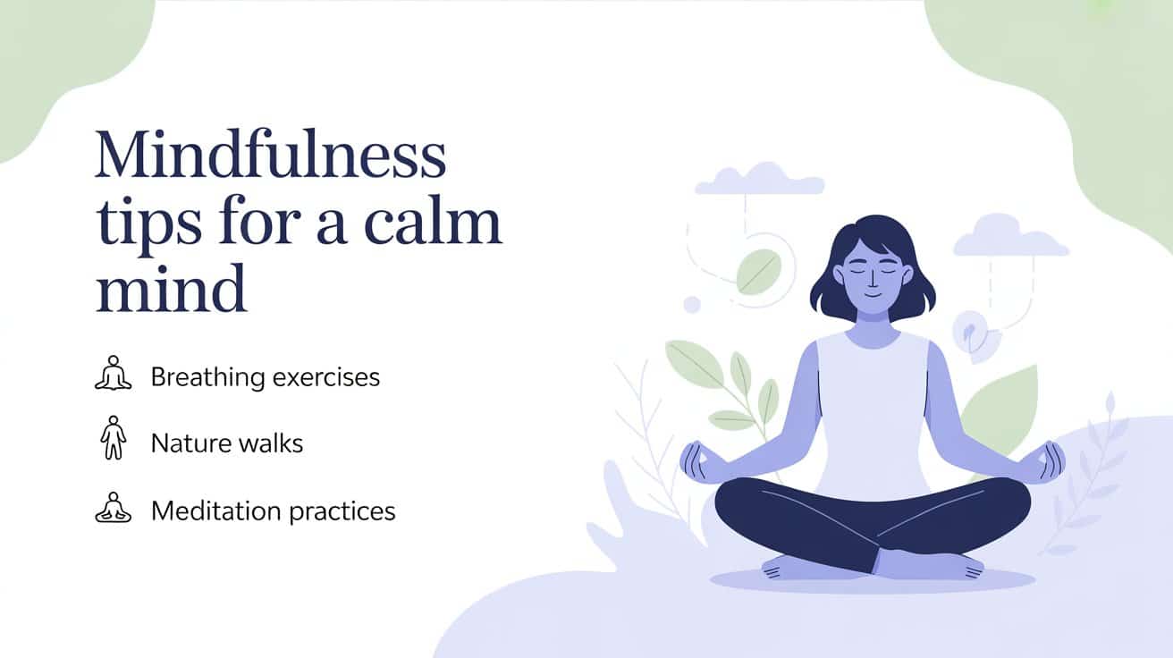 Read more about the article Mindfulness Tips for a Calm Mind – Easy Daily Practices